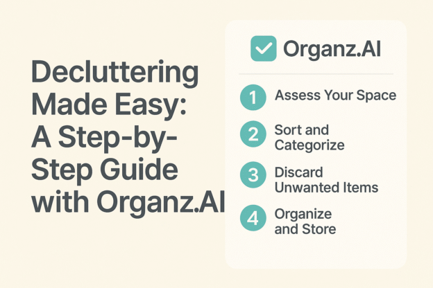 Decluttering Made Easy: A Step-by-Step Guide with Organz.AI