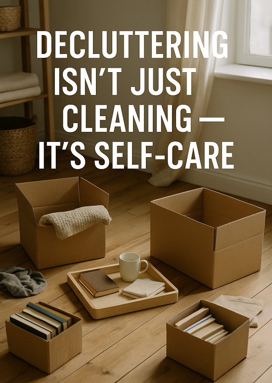 Decluttering Isn’t Just Cleaning — It’s Self-Care